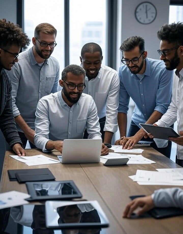 Screenshot of Team Collaboration